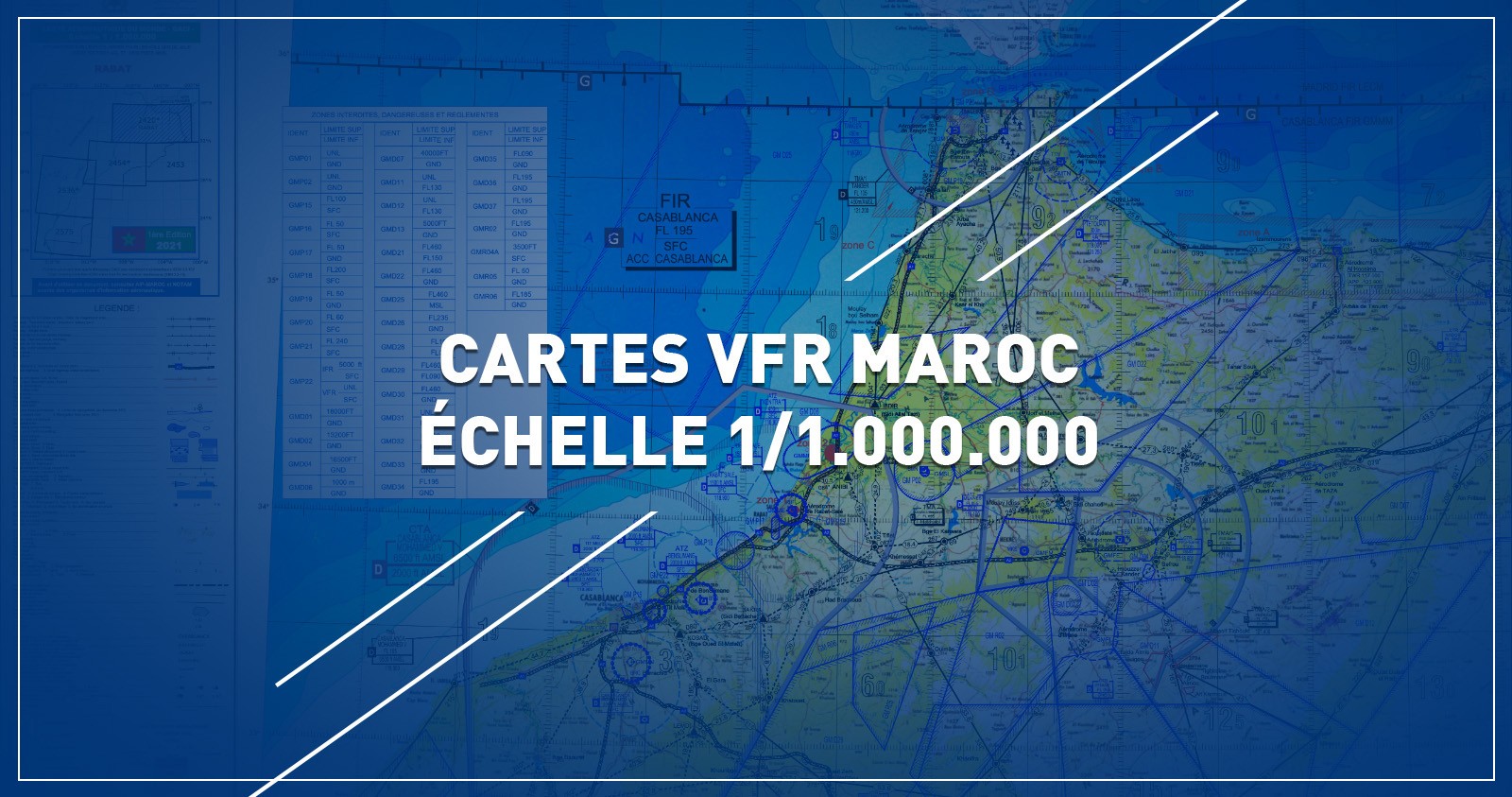 Cartes VFR Maroc